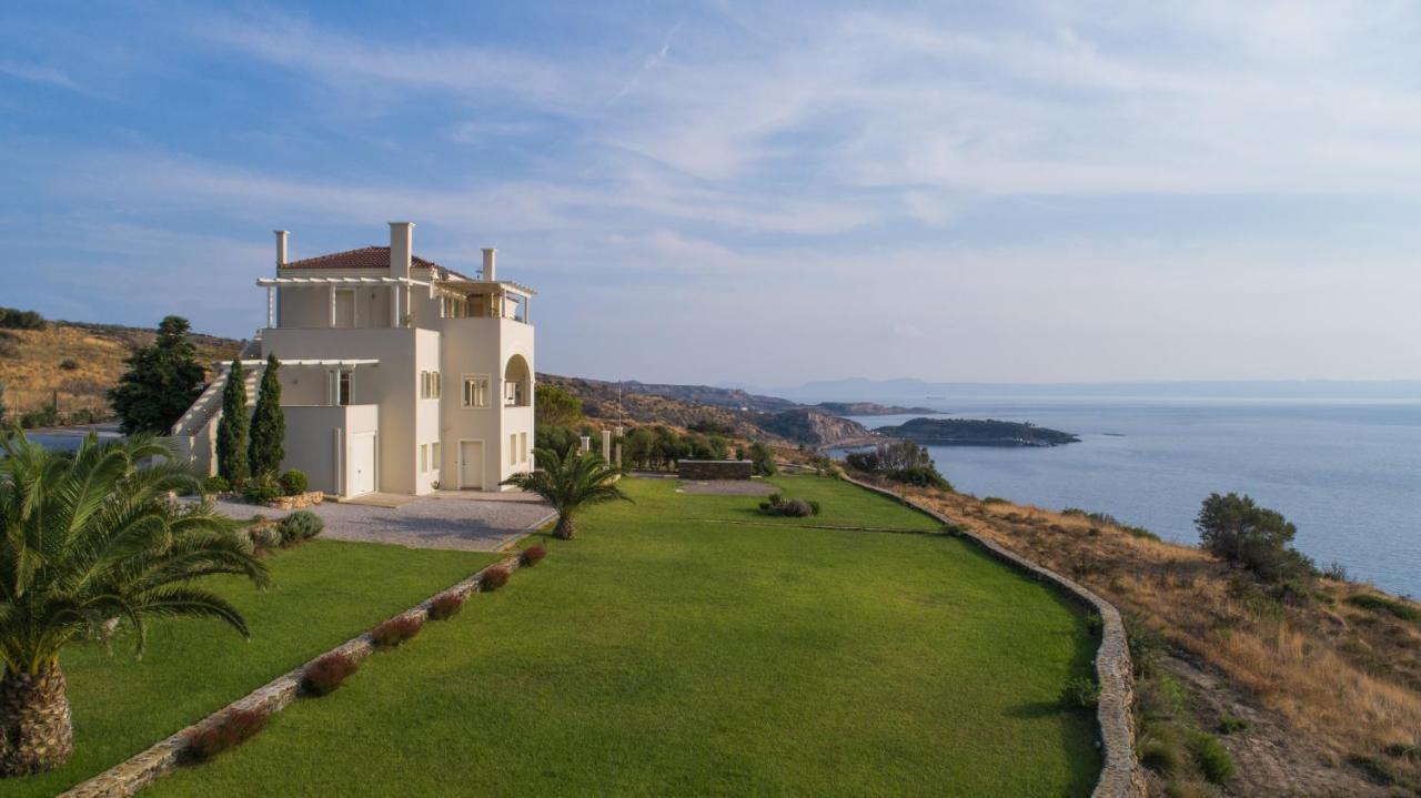 Villa Itis Superb Residence With Balcony & Panoramic View Neápolis Exterior foto