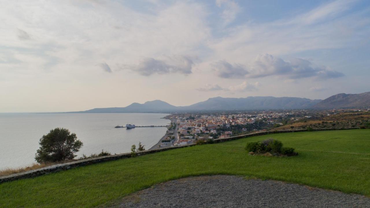 Villa Itis Superb Residence With Balcony & Panoramic View Neápolis Exterior foto